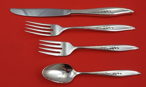 Regular 4-pc Setting availability based on stock listed - Twilight by Oneida - Sterling